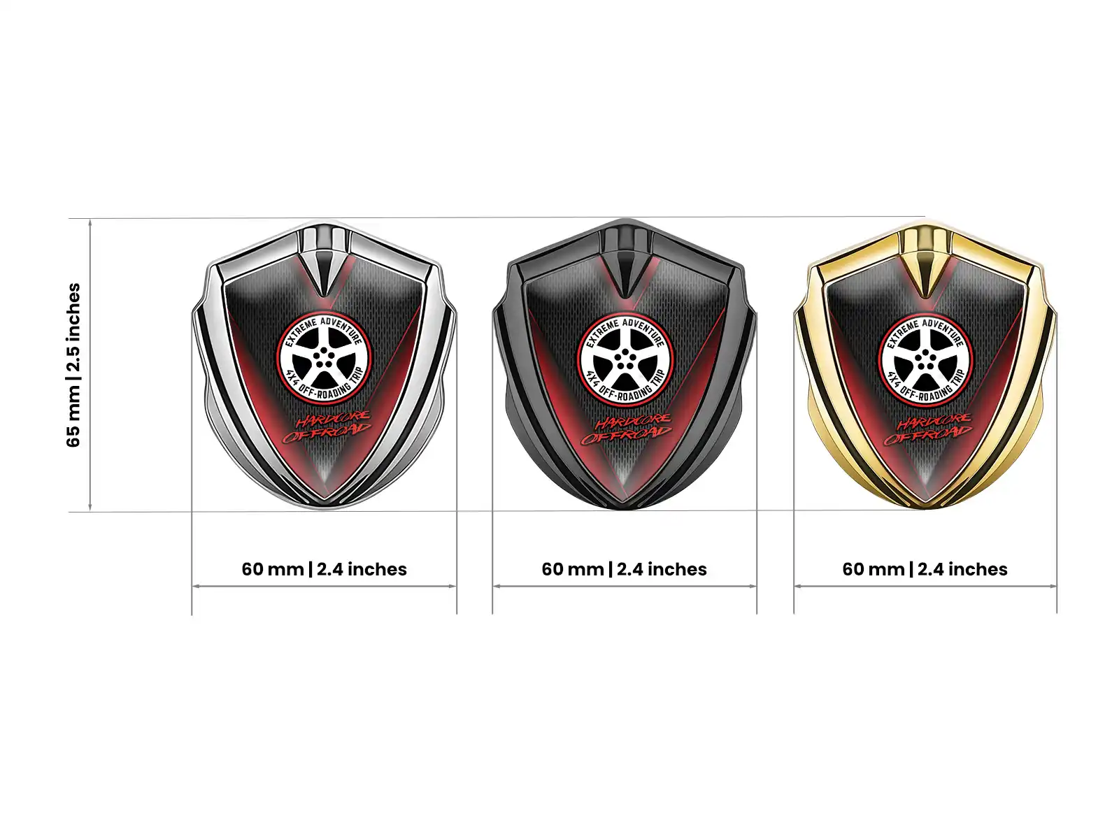 3d Logo Badge Customizable Force 3D Shield